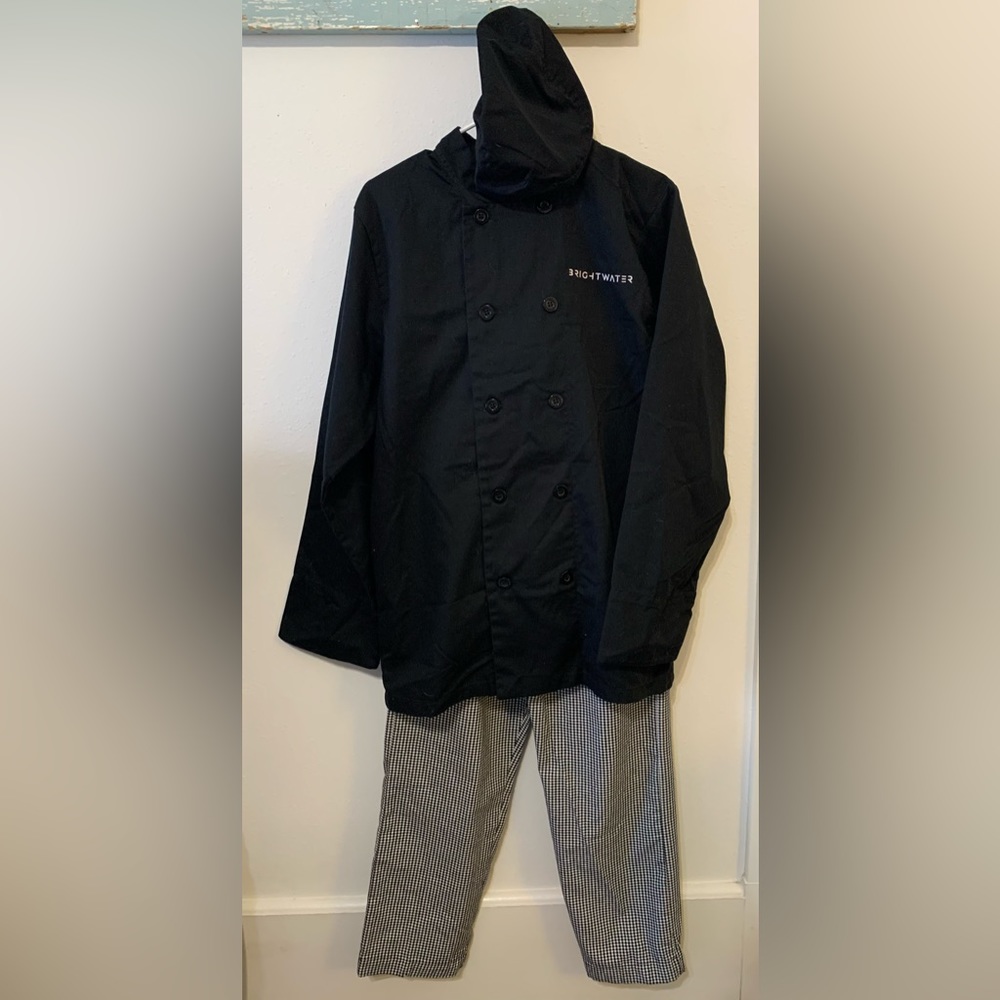 Chef Works Chef Uniform with Jacket, Pants and Hat